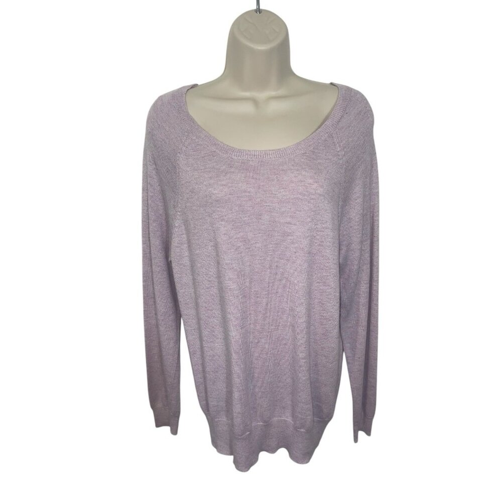 MOSSIMO Women's Size XXL Purple Pullover Sweater Super Soft